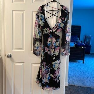 New black Lulus dress